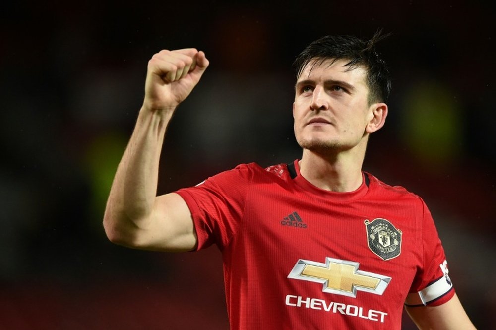 Maguire confident Man Utd on course to compete for titles again. AFP