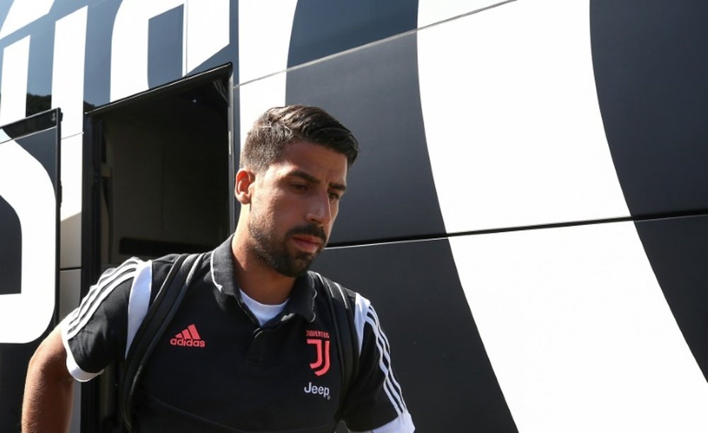 Sami Khedira has moved to Hertha Berlin from Juventus. AFP