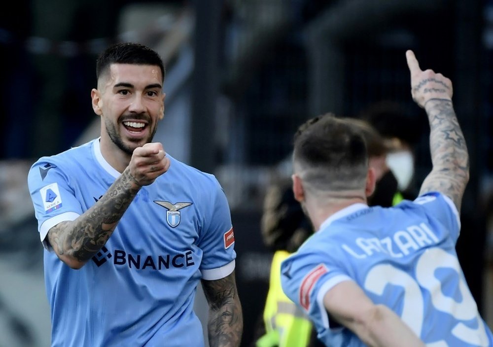 Zaccagni brace helped Lazio breeze past Bologna. AFP