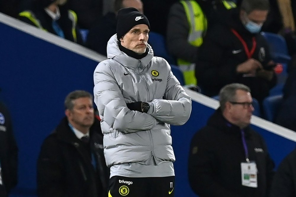 Tuchel had accused Tottenham fans of making racist gestures at Rudiger. AFP