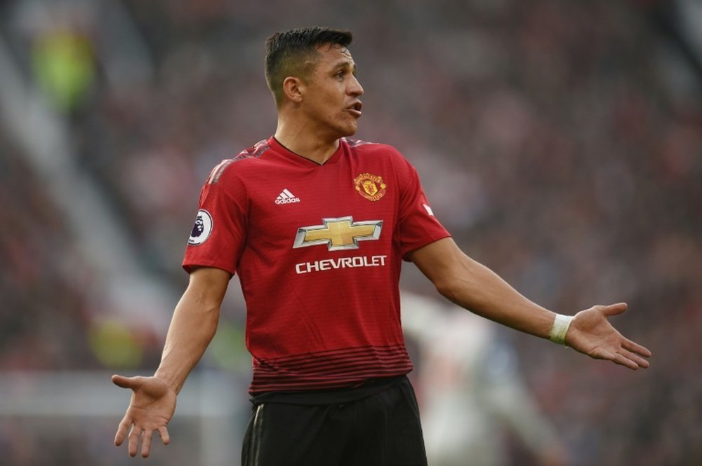 Alexis Sanchez believes his failure at Manchester United was due to a lack of game time. AFP