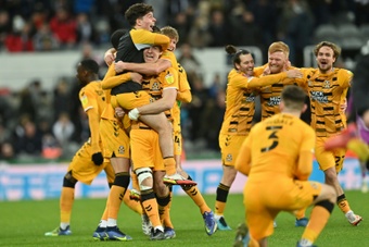 Cambridge got a shock 0-1 victory at Newcastle in the FA Cup. AFP