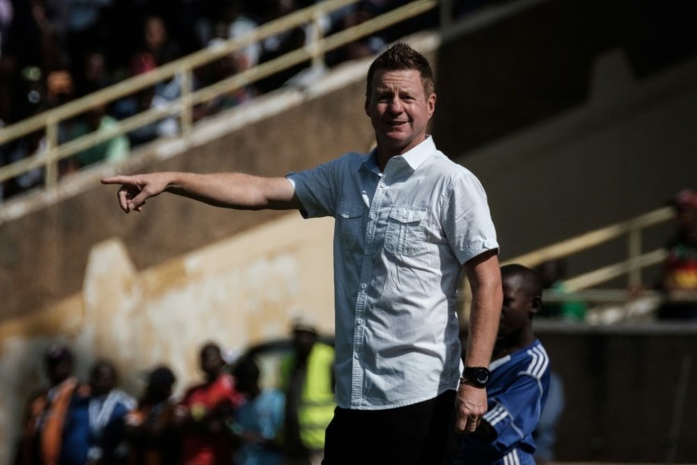 Dylan Kerr won the South African Cup in just his second match as TTM coach. AFP