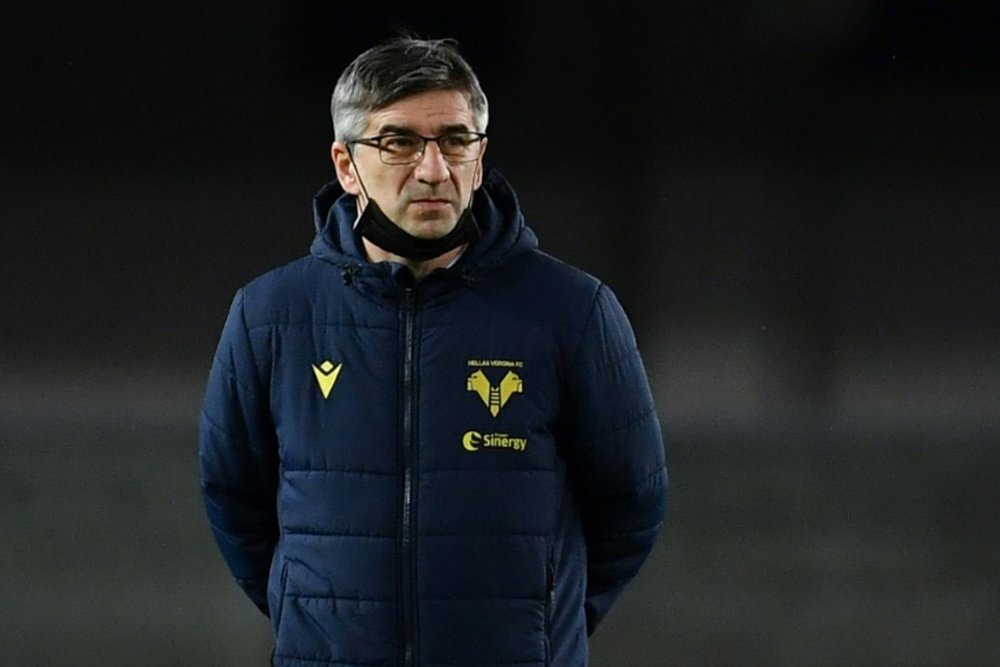 Verona's Juric has become the latest managerial casualty in Serie A's top ten. AFP