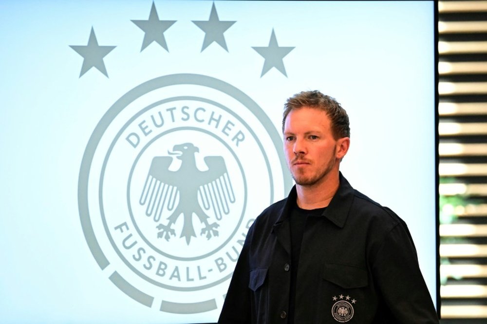 Nagelsmann has been forced into several changes for the October Nations League fixtures. AFP