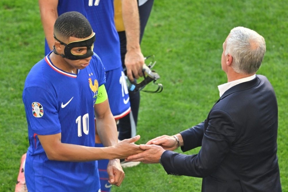 France will face Romania, Belgium, Slovakia or Ukraine in the last 16. AFP