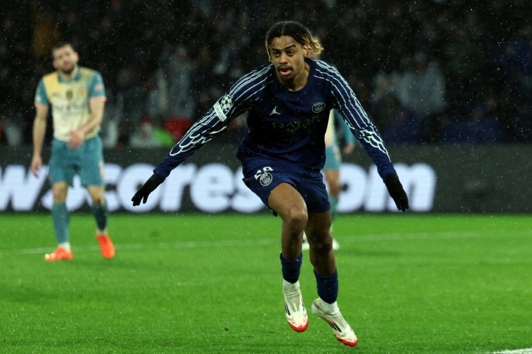 PSG are not yet guaranteed to be in the next round. AFP