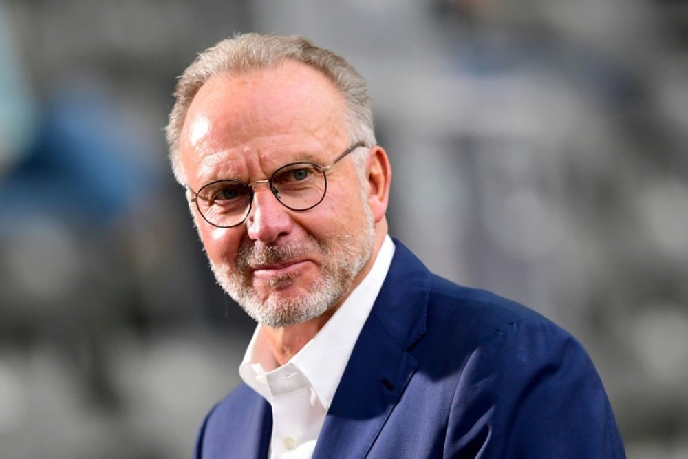 Rummenigge was angry. AFP