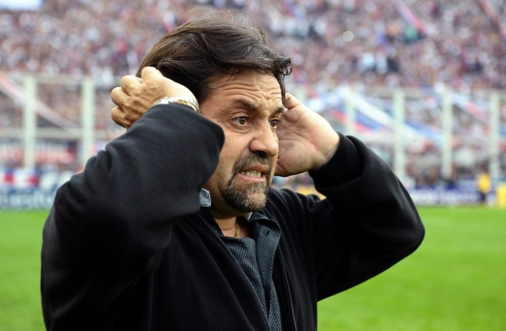 Lombardi took over as head coach of Miramar Misiones last month. AFP