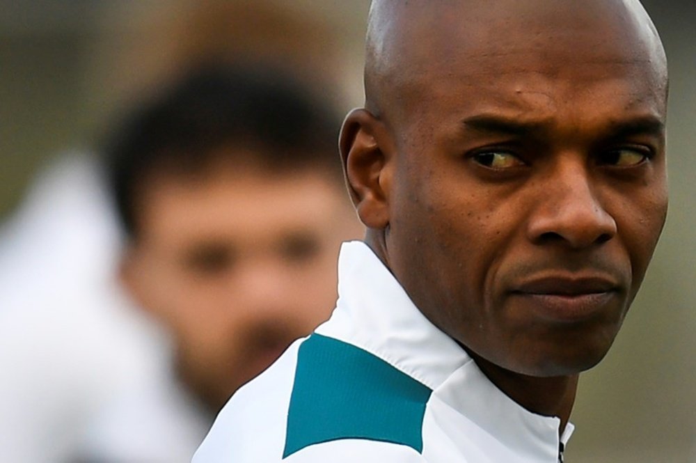 Fernandinho's message for the second leg. AFP