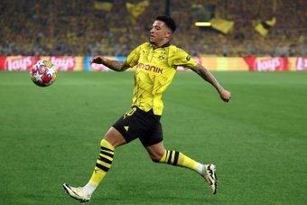 Jadon Sancho, on loan from Manchester United, has returned to form at Dortmund. AFP