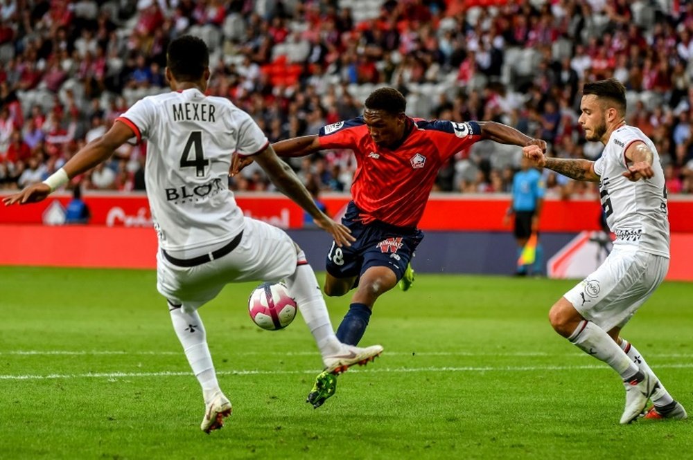 Mothiba is now a Strasbourg player. AFP