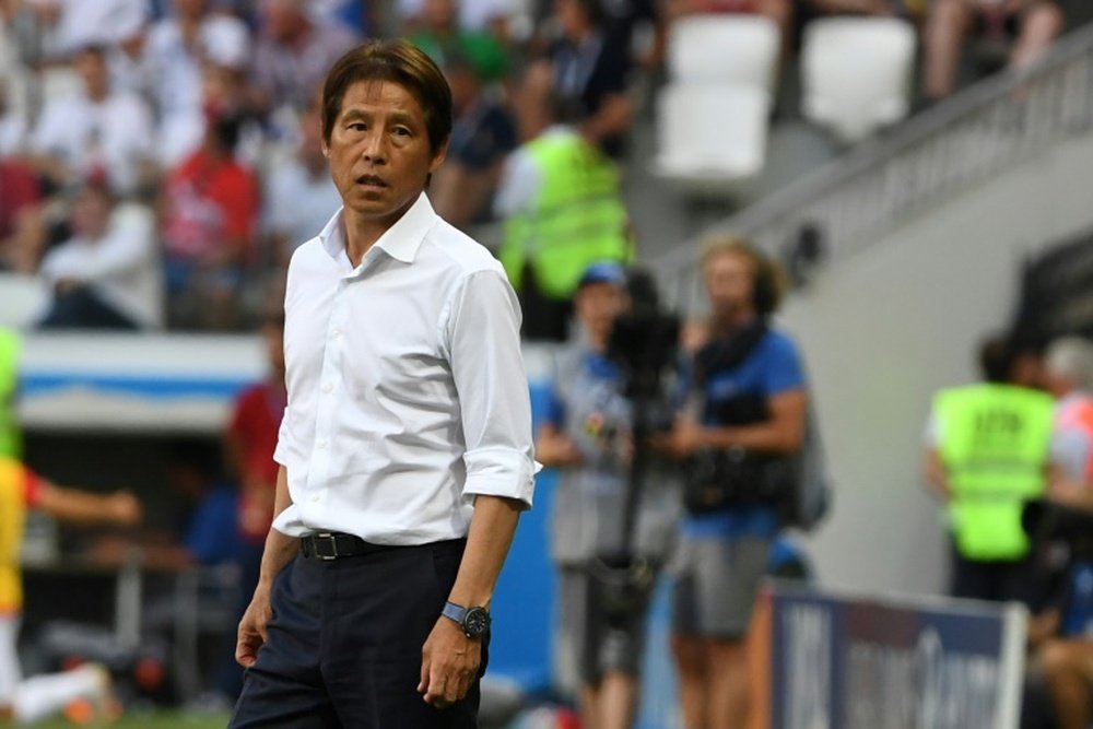 Nishino made a controversial decision to hold off their attack. AFP