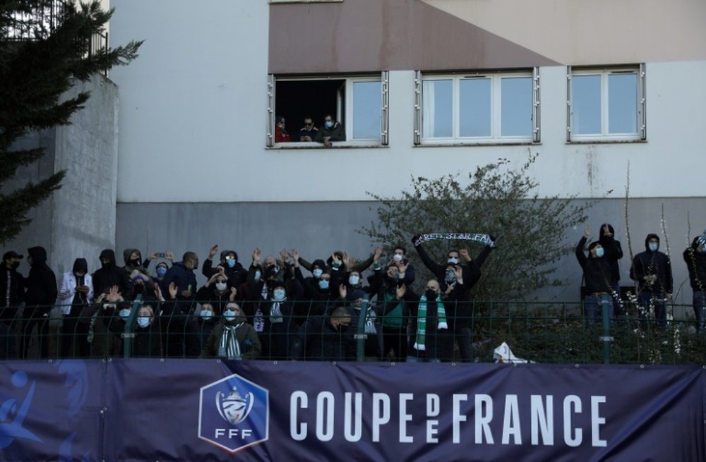 Third tier side Red Star shocked Lens in the French Cup. AFP