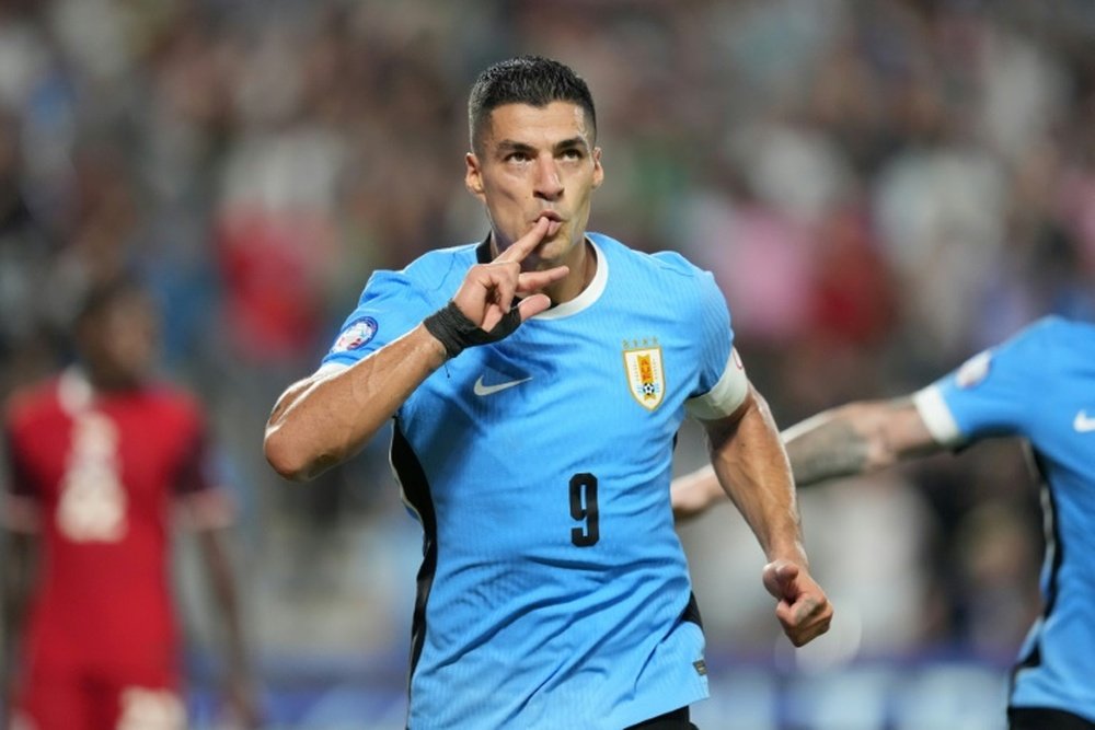Uruguay defeated Canada and finished third in the Copa America. AFP