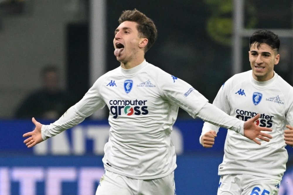 Ten-man Inter slip to defeat against Empoli. AFP
