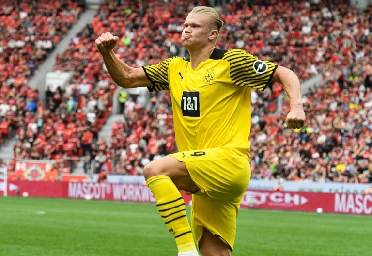 Haaland scores a brace as Dortmund win seven-goal thriller