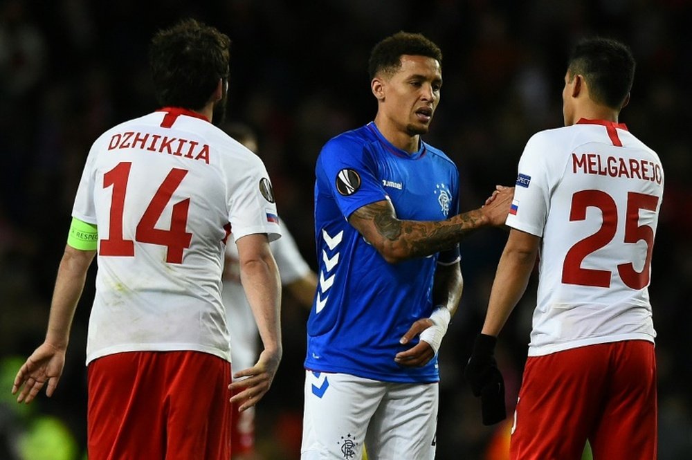 'Imbecile' fan confronts Rangers skipper in stormy draw