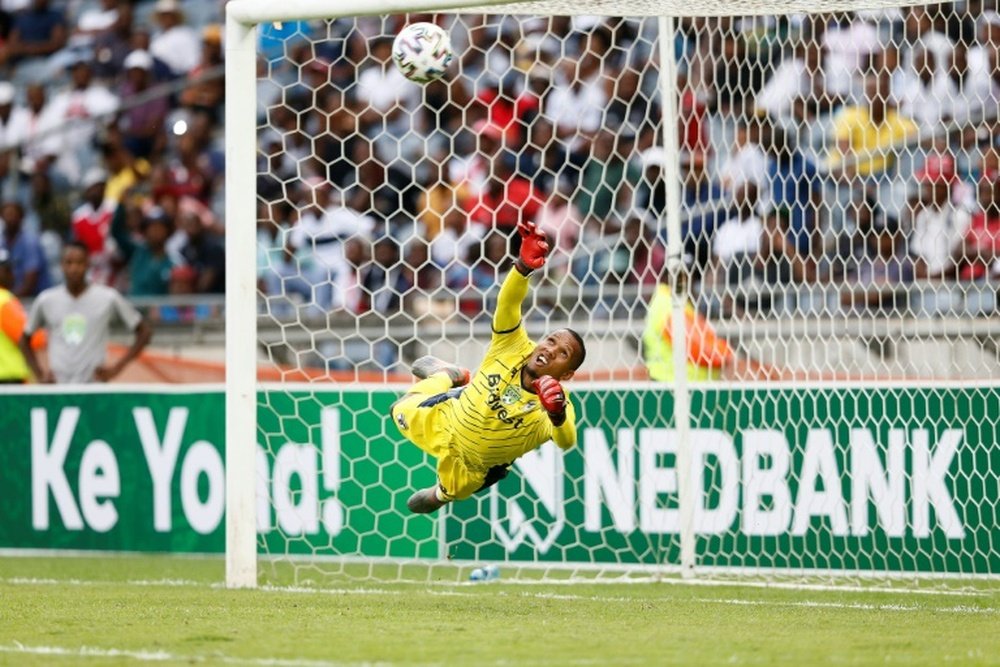 Stellenbosch beat Sundowns 3-0. AFP