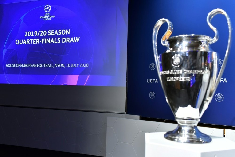 Champions League ready to resume, at long last. AFP