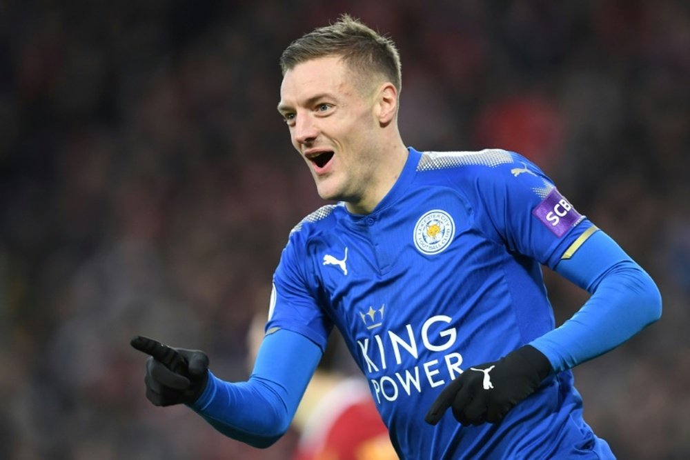 Vardy fit to return against Chelsea. AFP