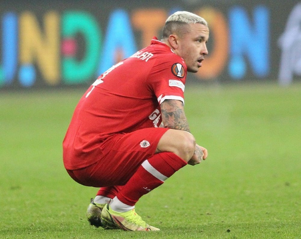 Radja Nainggolan played his last Belgium match in 2018. AFP