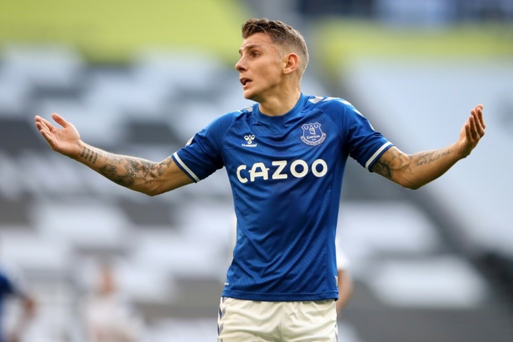 Carlo Ancelotti is confident Everton can get over Lucas Digne's injury. AFP