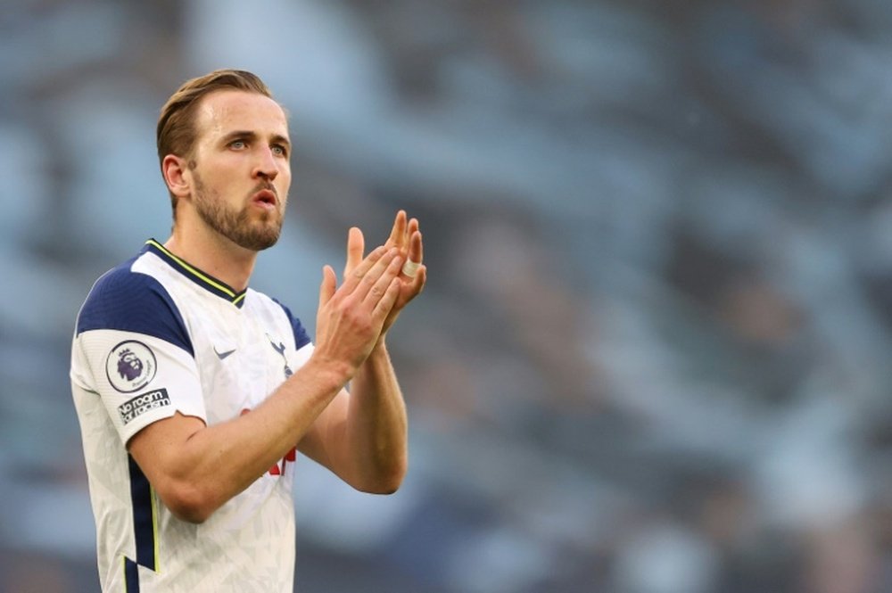 Harry Kane has confirmed he will be staying at Tottenham this summer. AFP