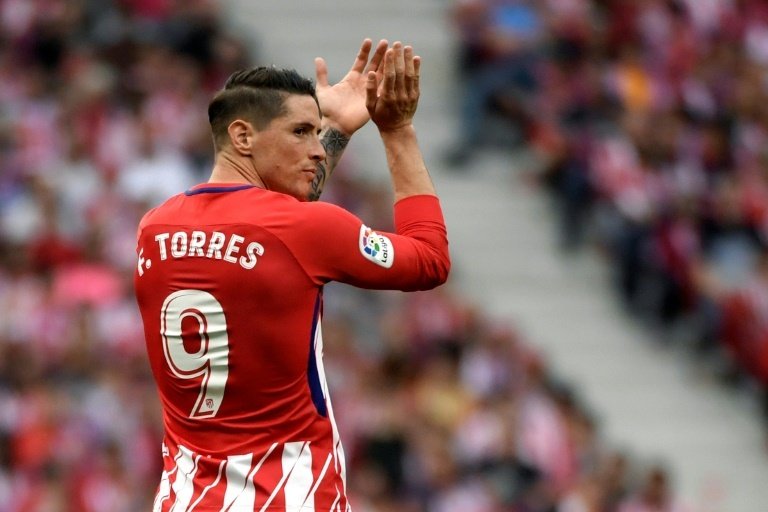 Torres is looking for a new challenge after bringing his time at Atletico to a close. AFP