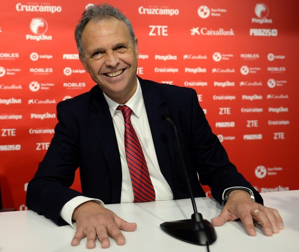 Joaquin Caparros will be Sevilla's caretaker manager. AFP