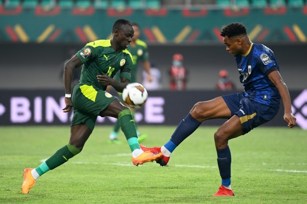 Sadio Mane's Senegal are in the quarter-finals of the African Cup of Nations. AFP