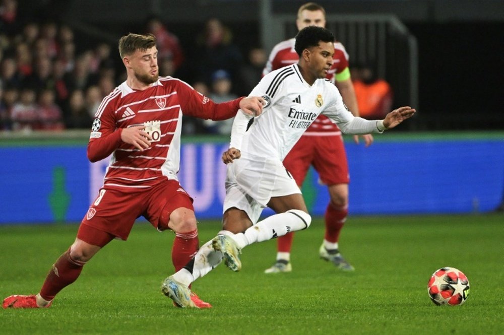 Madrid eased to a 3-0 win at Brest on Wednesday. AFP