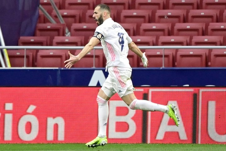 Atletico denied derby victory by late Benzema leveller