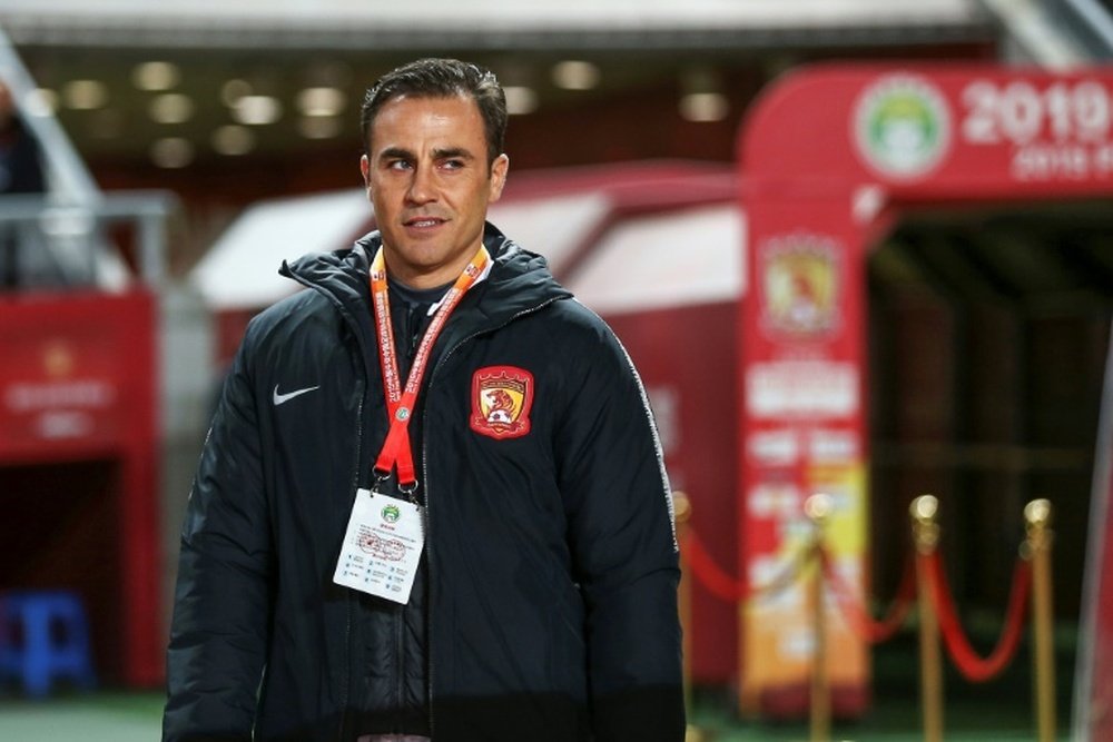 Cannavaro guides Guangzhou to Chinese league title. AFP
