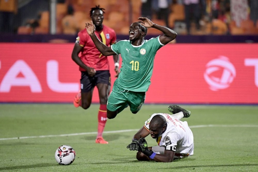 Mane missed a penalty he won himself. AFP