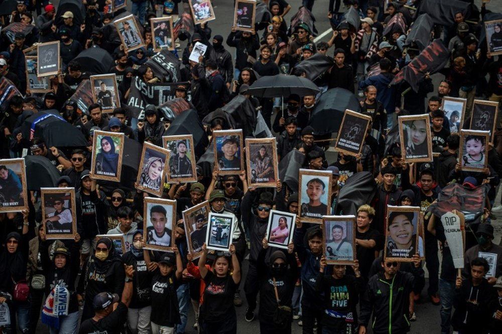 The verdict is Indonesia's first ruling on the tragedy. AFP