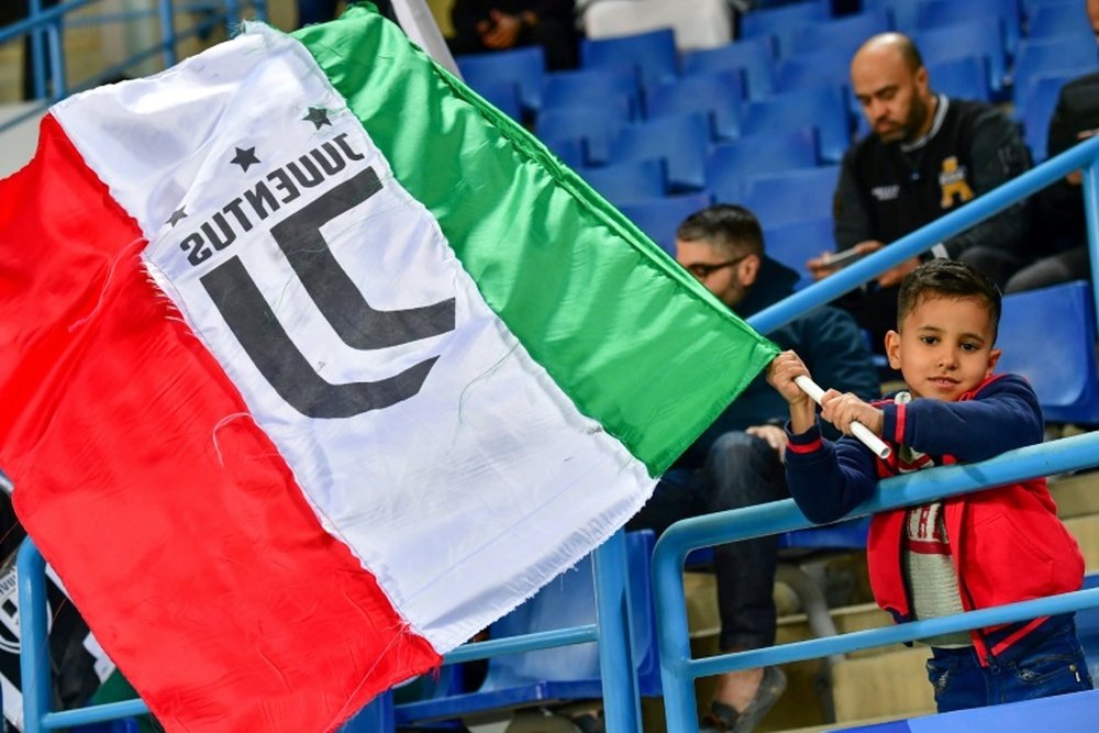 Juventus supporters can travel to France without any problems. AFP