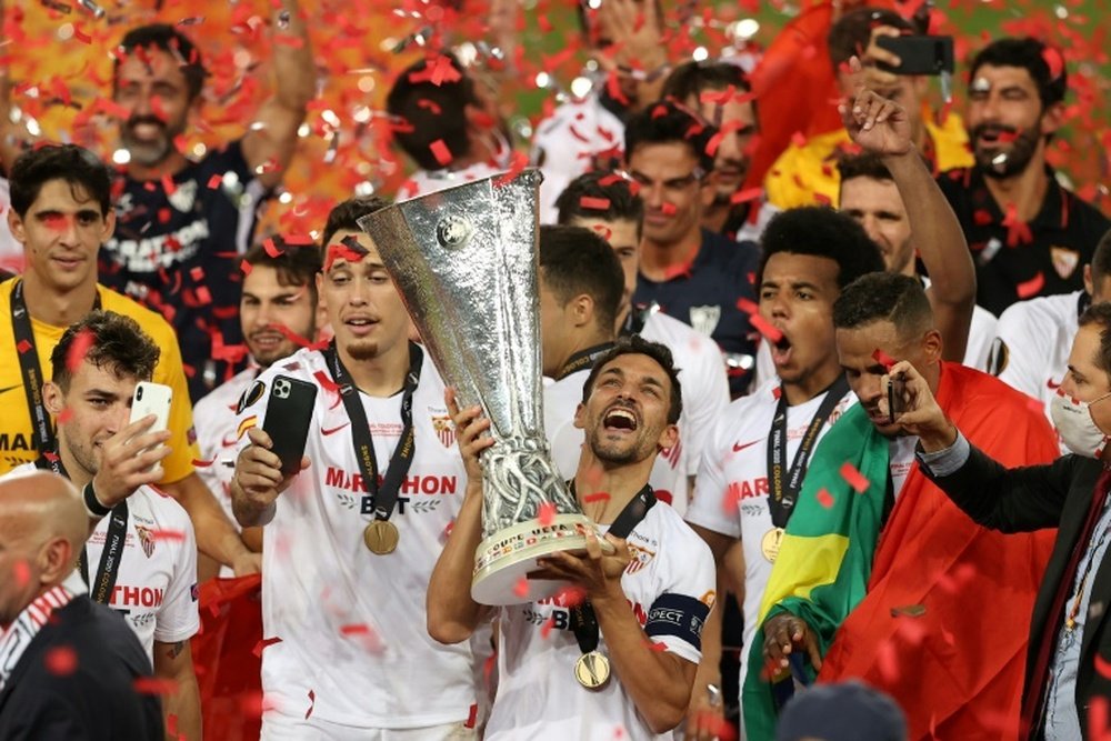 Sevilla beat Inter. AFP