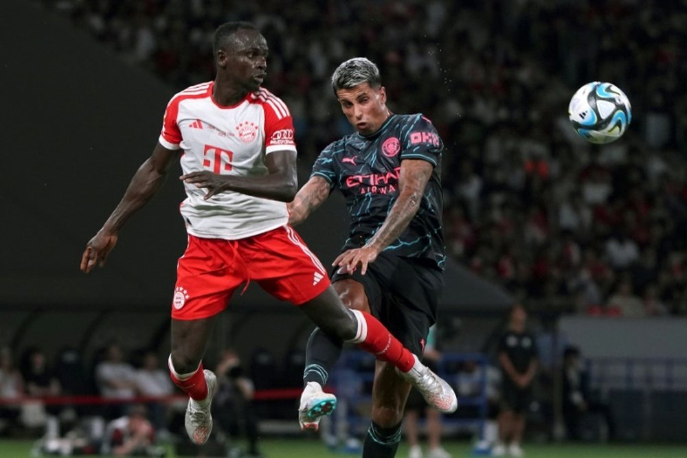 Sadio Mane is in 'contract talks' with Al-Nassr. AFP