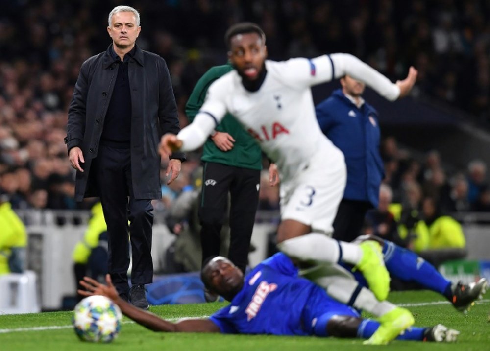 Mourinho has denied reports he has fallen out with Danny Rose. AFP