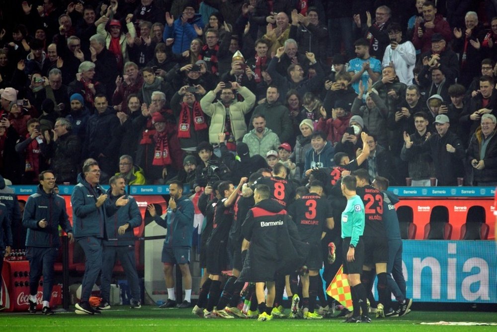 Leverkusen now have a golden chance to break Bayern's 11-year reign. AFP