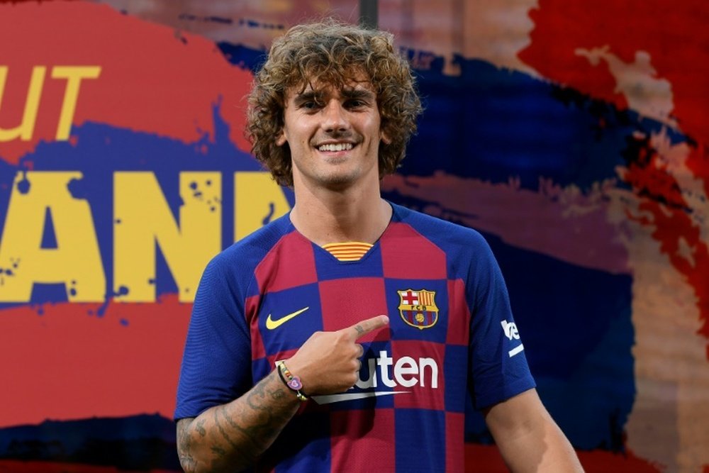 Griezmann joins Barcelona in a controversial move from Atletico. AFP