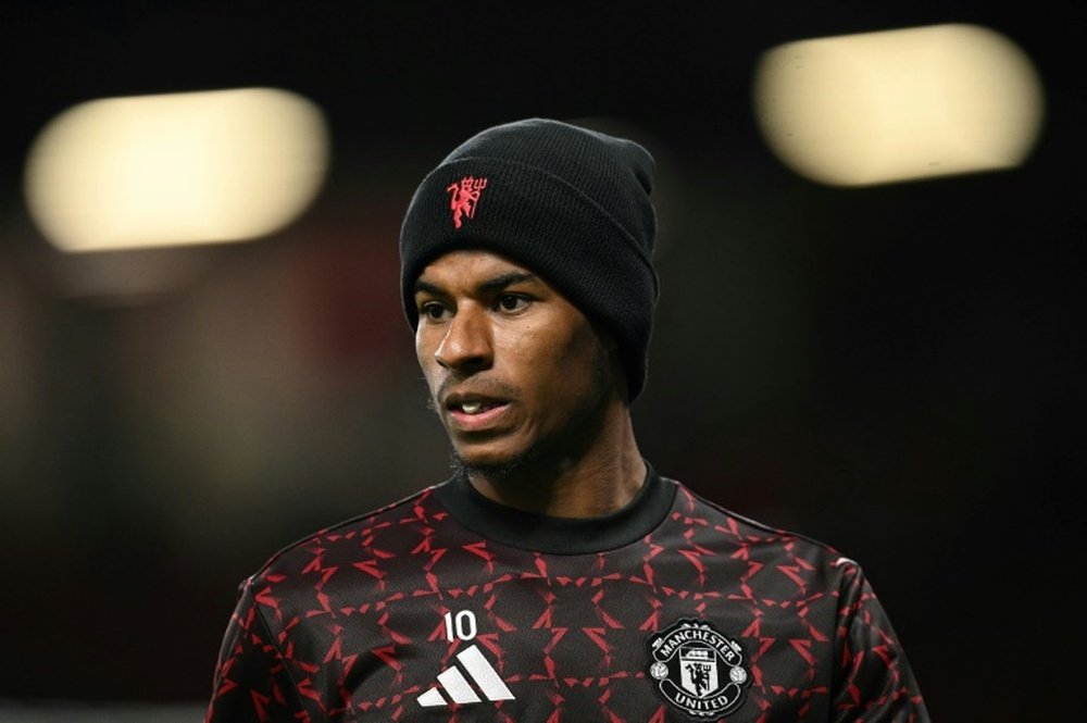 Villa reportedly have an option to buy Rahford for £40 million. AFP