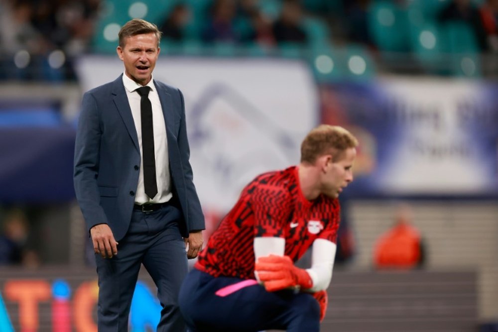 Jesse Marsch has been sacked as Leipzig coach. AFP