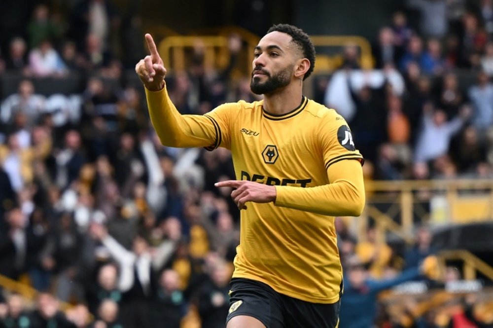 Cunha has completed his transfer from Wolverhampton to Manchester United. AFP