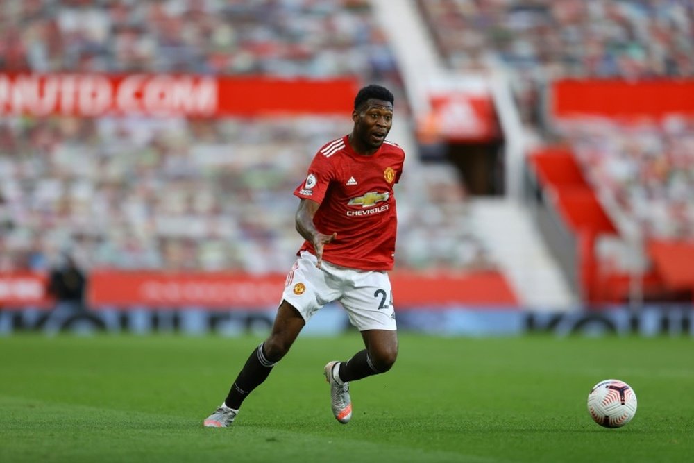 Timothy Fosu-Mensah has signed for Leverkusen from Man Utd. AFP