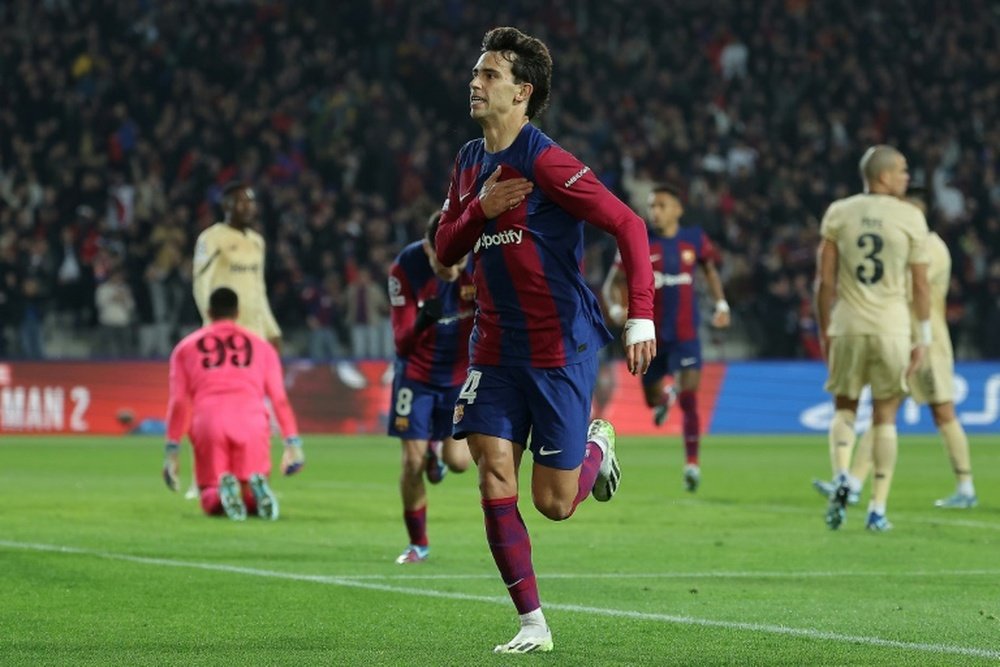 Barcelona came from behind to beat Porto 2-1. AFP