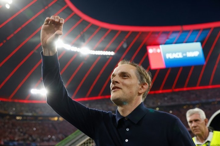 Tuchel is set to leave the club in the summer. AFP