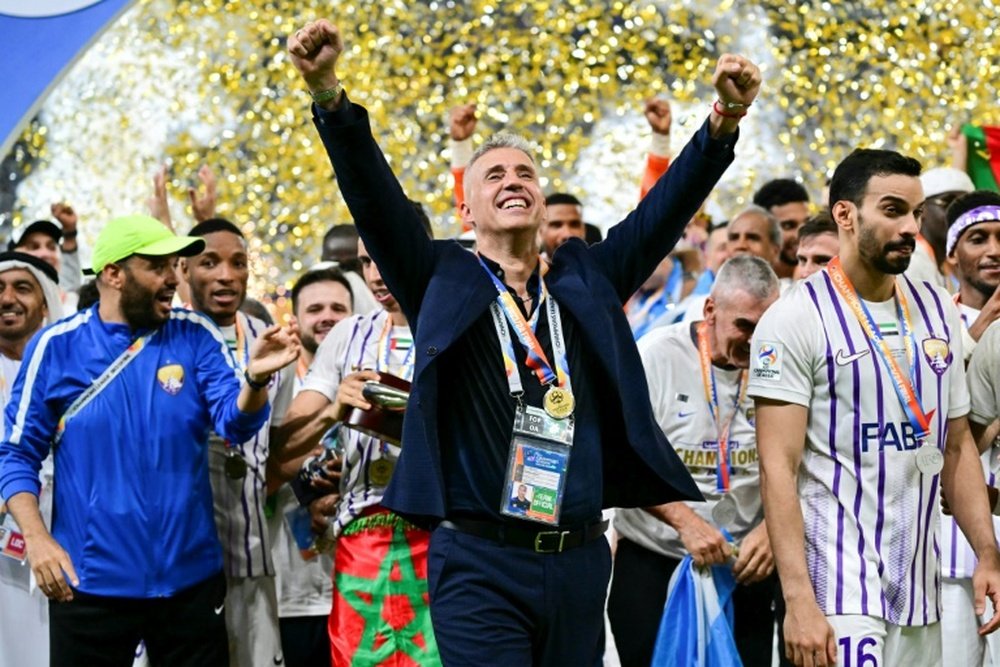 Crespo has been fired six months after guiding Al Ain to AFC Champions League glory. AFP