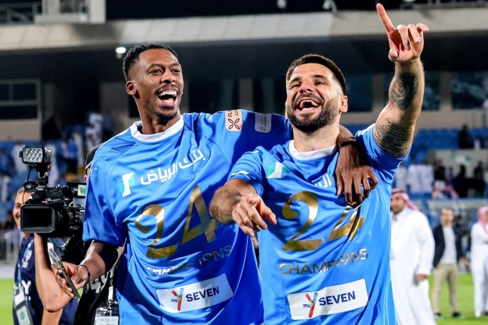 Al Hilal won the Saudi league for the fourth time in five years on Saturday. AFP